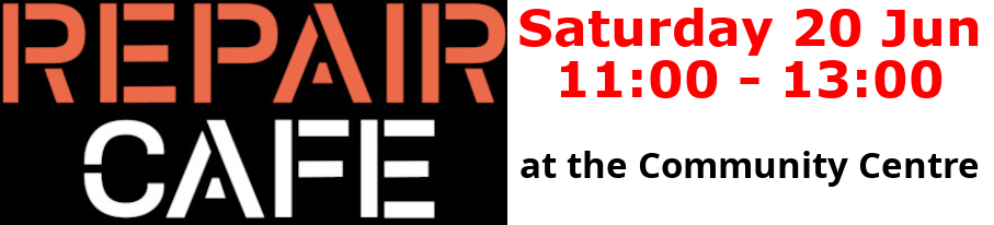 Repair Cafe  - 20 Jun 2026