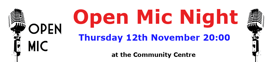 Open Mic Night - 12 Nov 2026