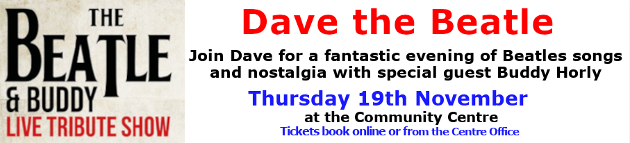 Dave the Beatle 19 Nov 2026