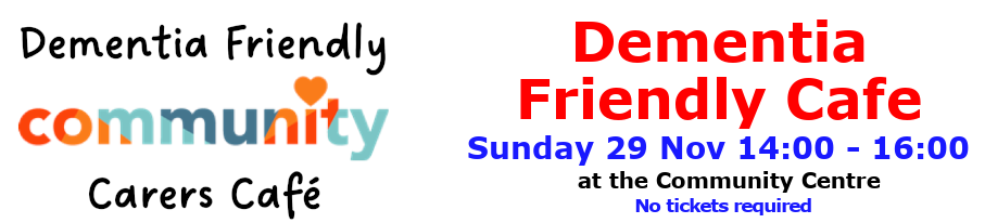 Dementia Cafe 29 Nov 2026
