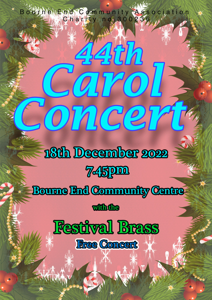 20221218 BEBCA Carol Concert poster v2