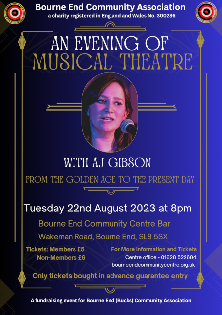 Evening of Musical Theatre poster