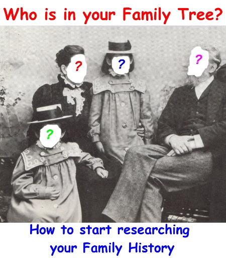 HJow to start your family history 