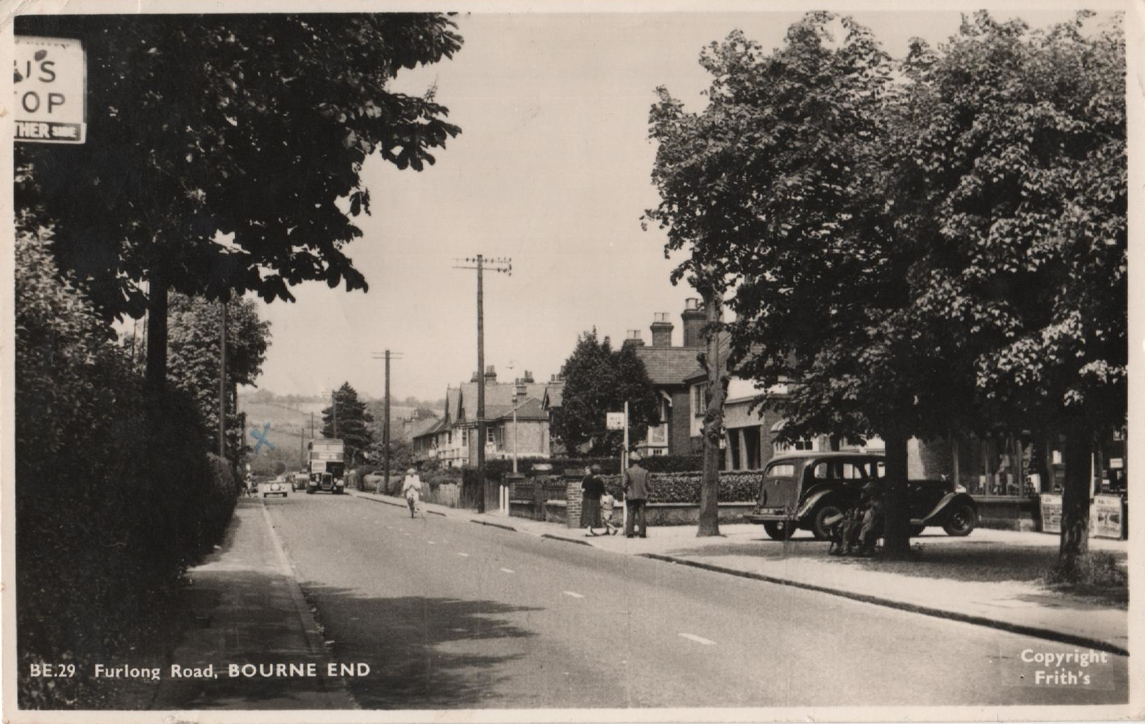 Postcard of Furlong Road