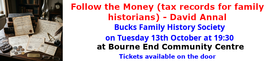 BucksFHS-Follow the Money - 13 Oct 26